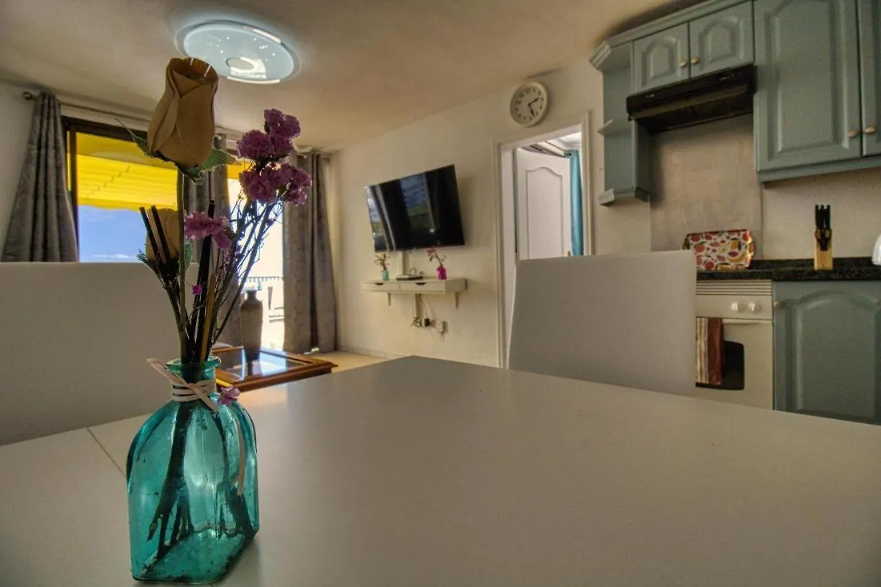 Penthouse Sea View Jacuzzy Terrace & Pool Apartment Playa Fanabe